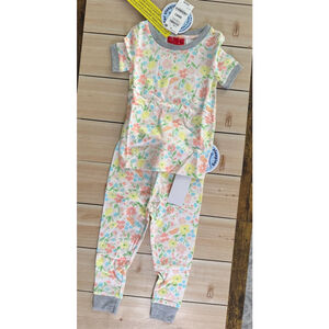Girls Macys Family Pajama Set 18MO White Floral